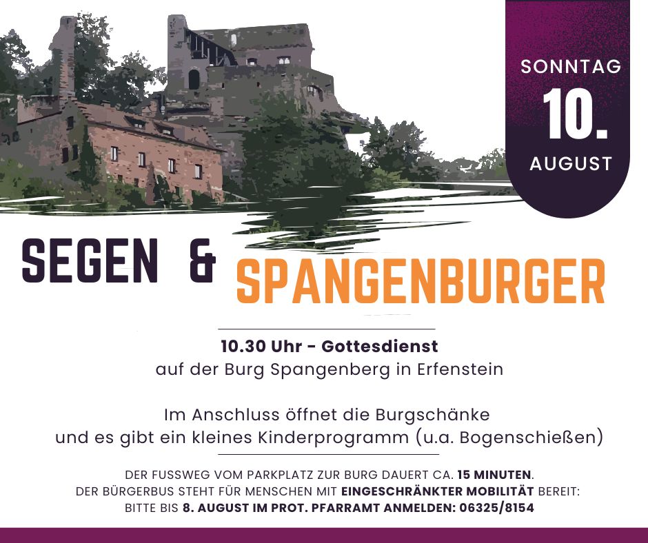 Gottesdienst auf Burg Spangenberg